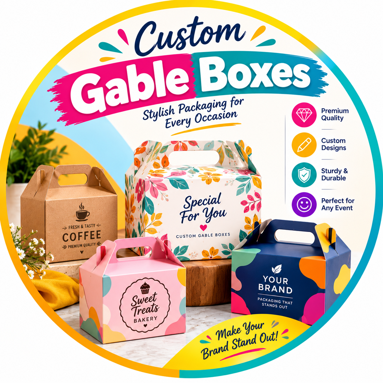 Custom Gable Boxes